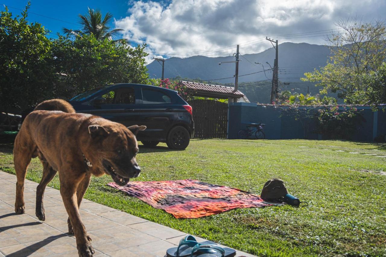 Casa Vista Para Montanha Pet Friendly Caraguatatuba Eksteriør billede